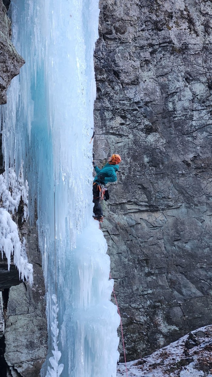2.청량산 얼음달폭포 등반에 대하여